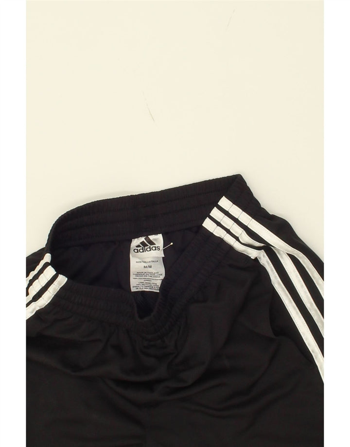 ADIDAS Boys Sport Shorts 10-11 Years Medium Black Polyester Vintage Adidas and Second-Hand Adidas from Messina Hembry 