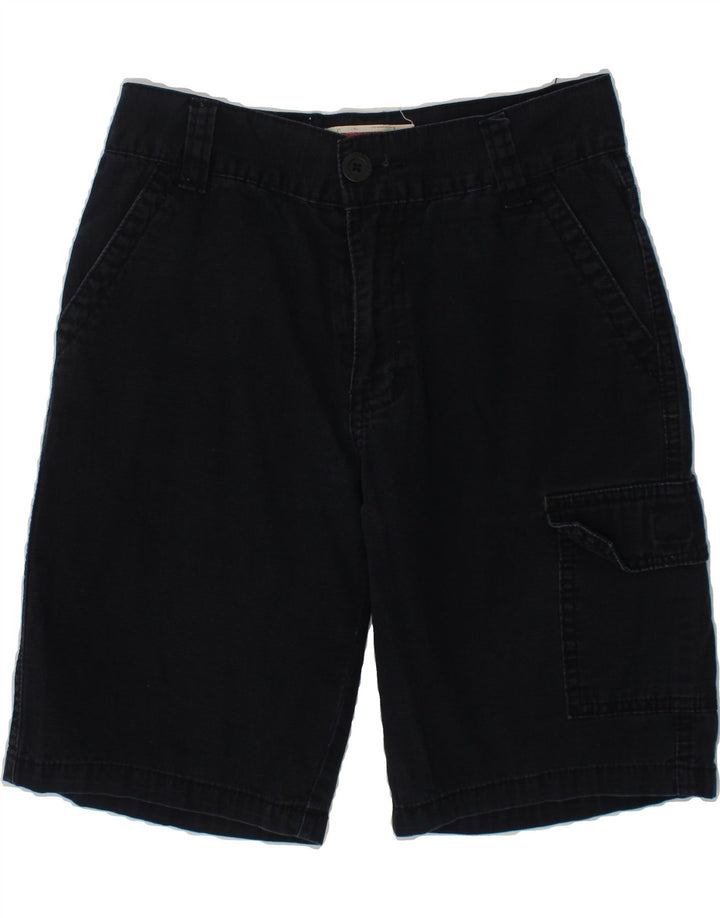 LEVI'S Boys Cargo Denim Shorts 9-10 Years W25  Navy Blue Cotton Vintage Levi's and Second-Hand Levi's from Messina Hembry 