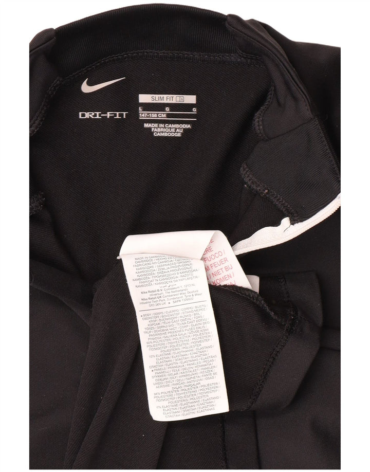 Chłopięcy dres NIKE Dri Fit Slim Fit, sweterek, rozmiar 12-13 lat, duży, czarny