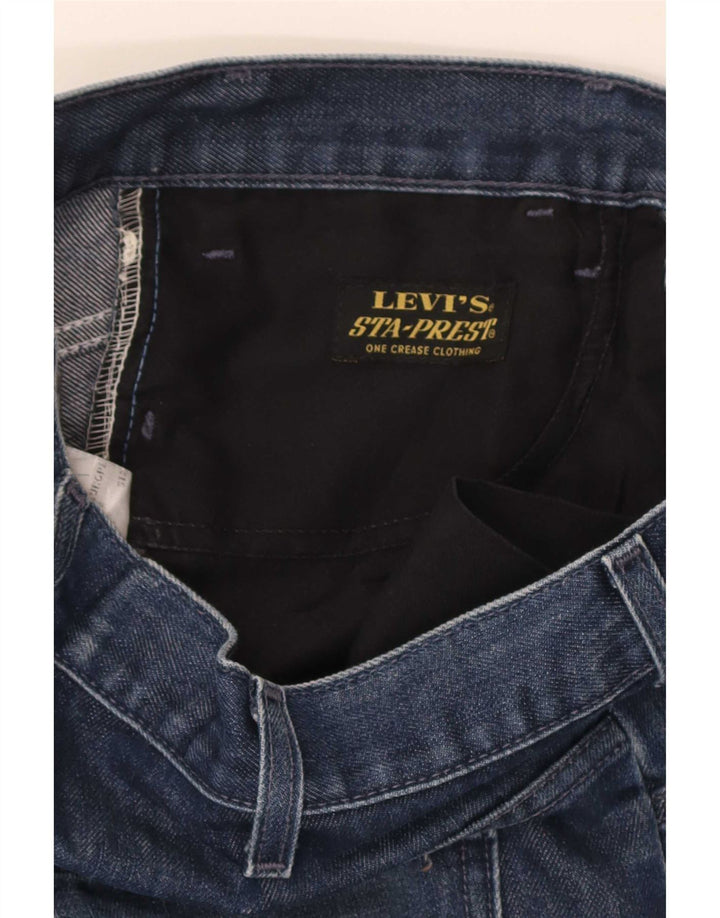 Męskie jeansy Levi's w trudnej sytuacji W33 L34, niebieska bawełna