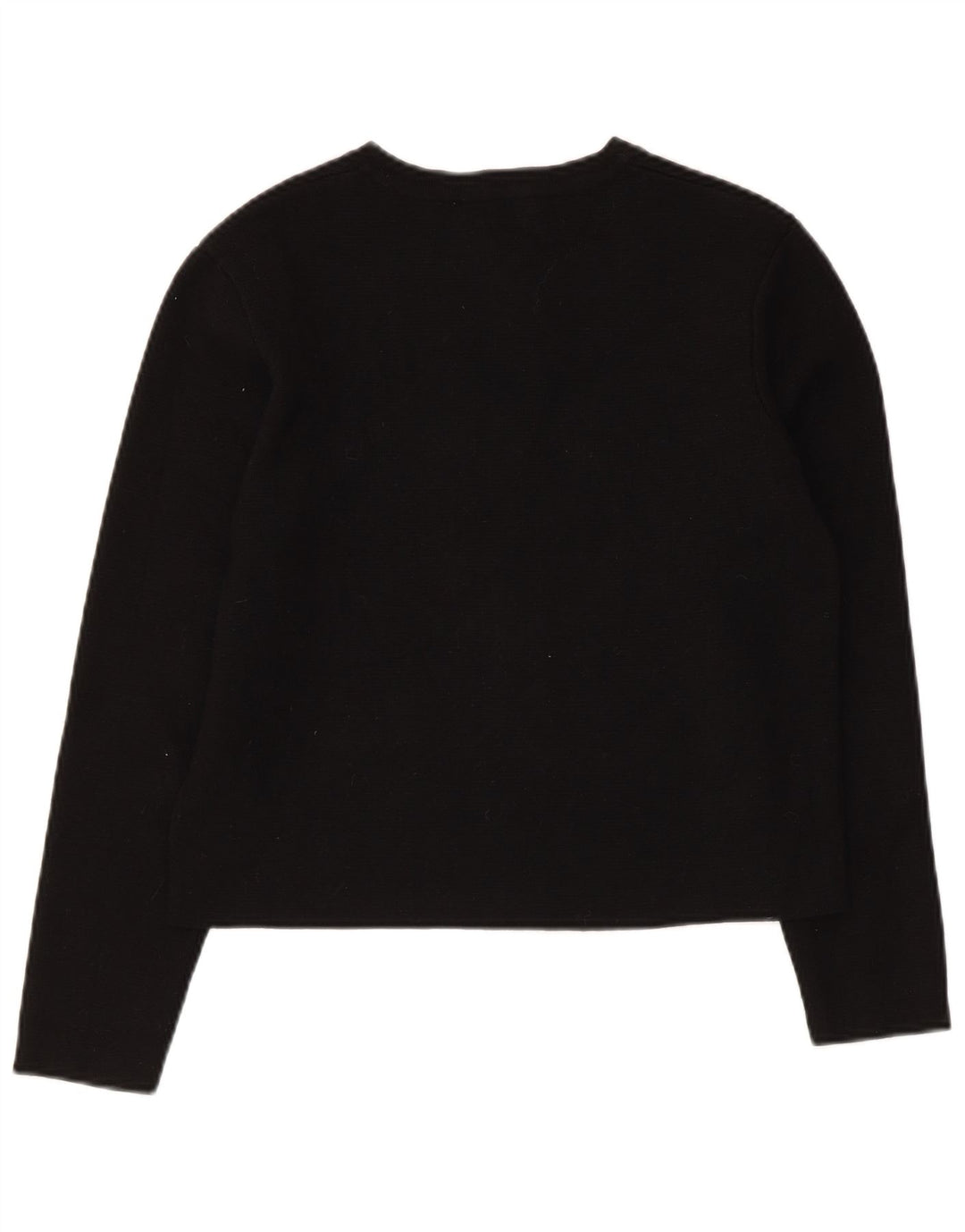 Sweter damski Zara Crop Cardigan UK 12 Średni czarny wiskoza