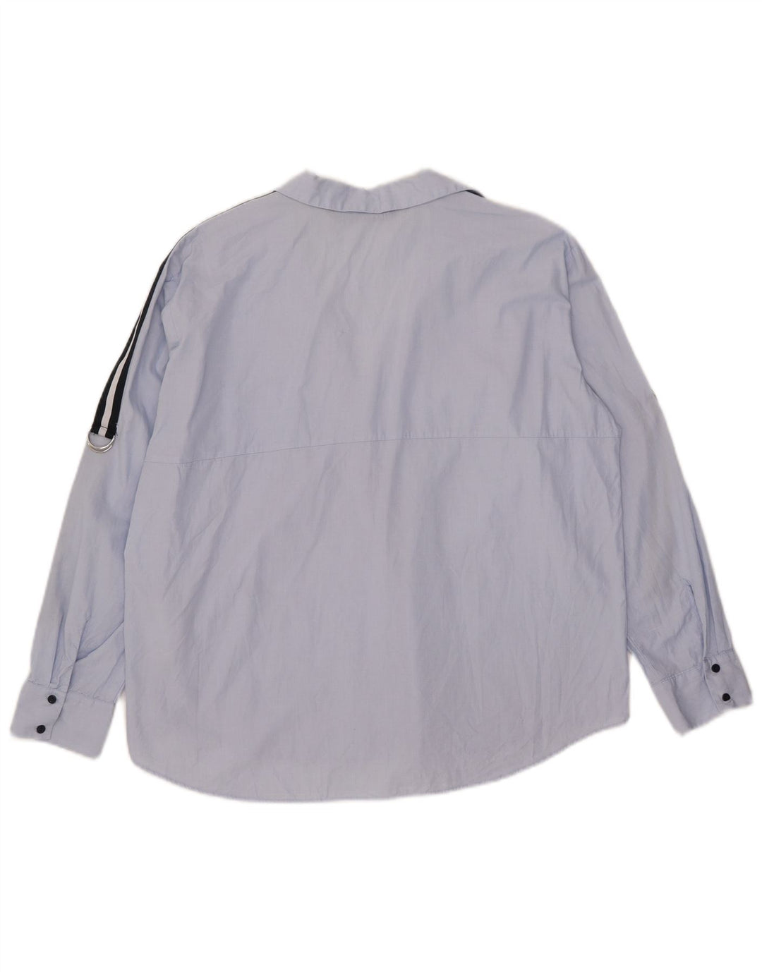Damska koszula oversize Zara UK 6 XS, niebieska, bawełniana