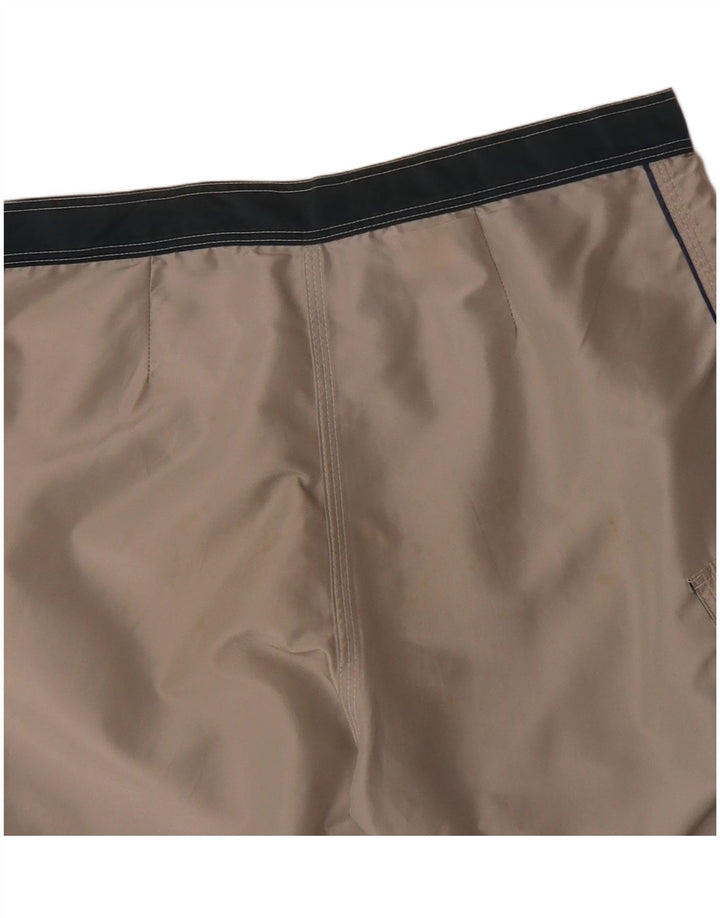 SUNDEK Mens Swimming Shorts Medium Beige Nylon