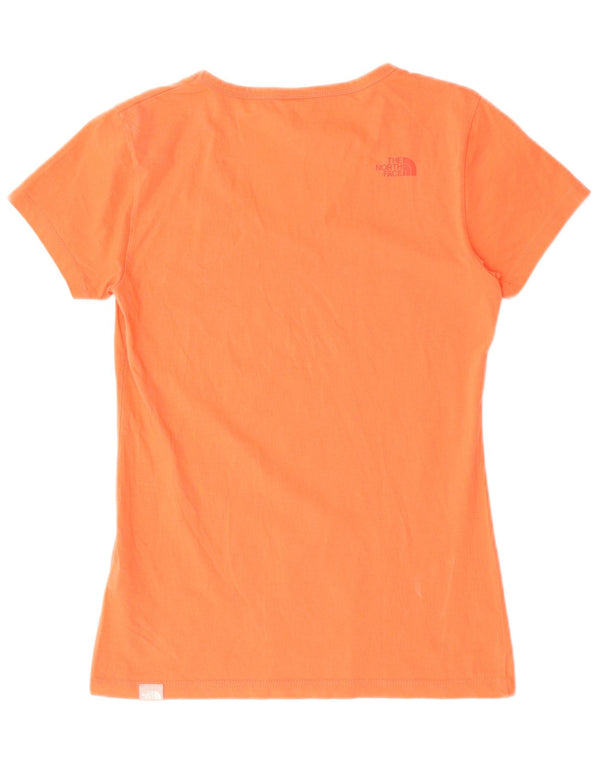 T-shirt damski The North Face Top UK 10 Small, czerwony, bawełniany