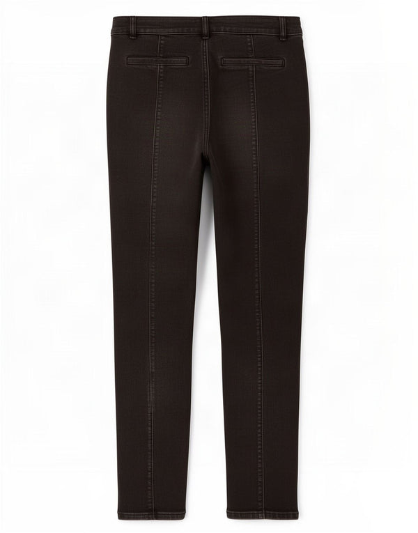 Damskie jeansy skinny Monsoon UK 16 Large W34 L29 Czarna bawełna