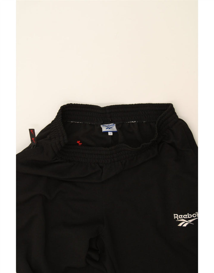 REEBOK Mens Tracksuit Trousers Joggers Medium  Black Polyester Vintage Reebok and Second-Hand Reebok from Messina Hembry 