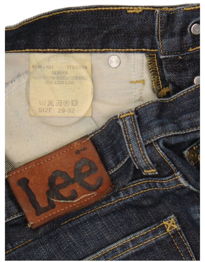 Męskie jeansy Lee Denver Bootcut W29 L32, niebieskie, bawełniane