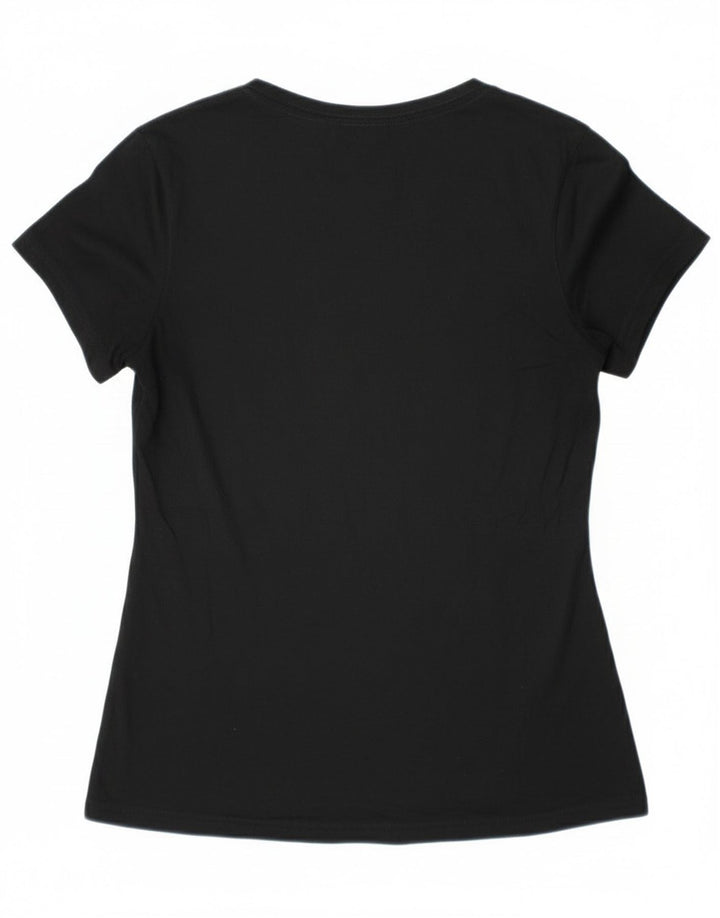 Damska koszulka Nike z grafiką do siatkówki, UK 12, średnia czarna