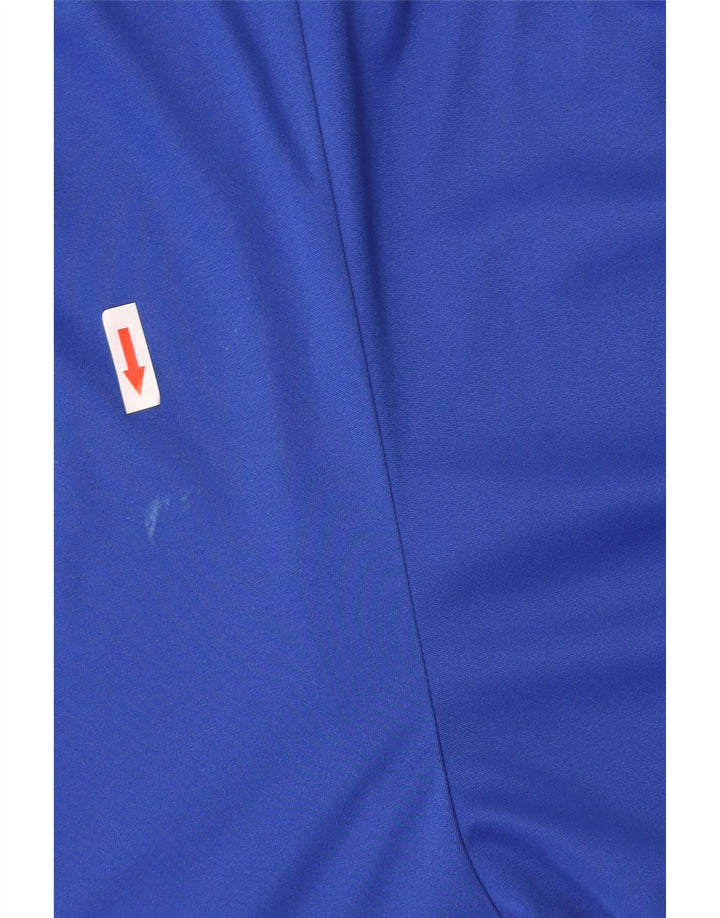 Męskie spodenki sportowe Adidas XL Niebieski poliester z blokami kolorów