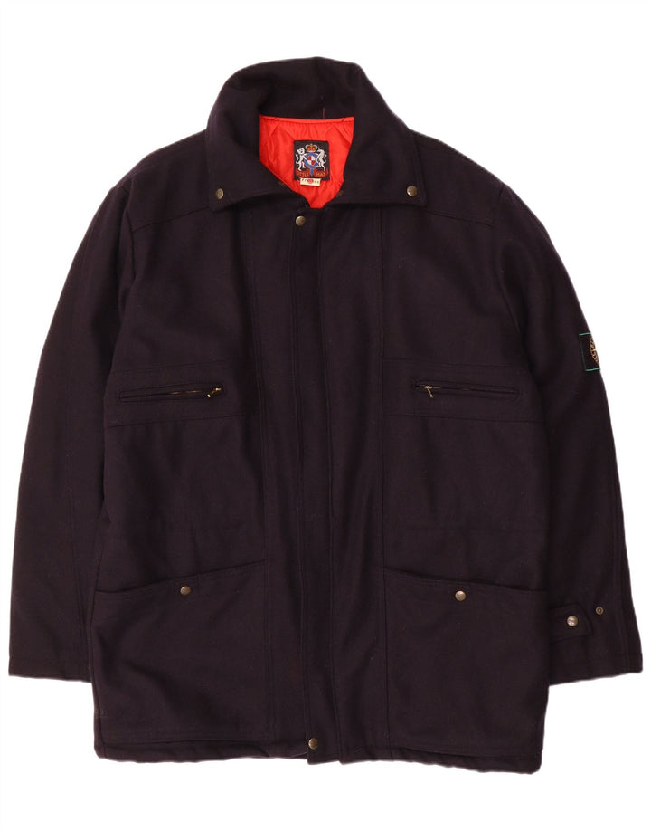 Płaszcz męski wiatrówka VINTAGE IT 56 3XL granatowy