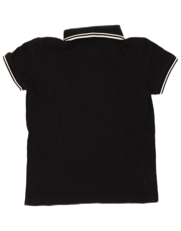 Damska koszulka polo Fred Perry Crop UK 6 XS, czarna bawełna