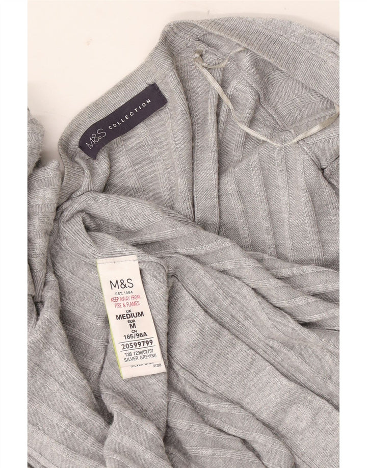 Sweter damski Marks & Spencer Longline Cardigan UK 14, średni szary