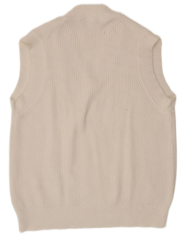 Damski podkoszulek Zara Vest UK 16 Large, biała wiskoza