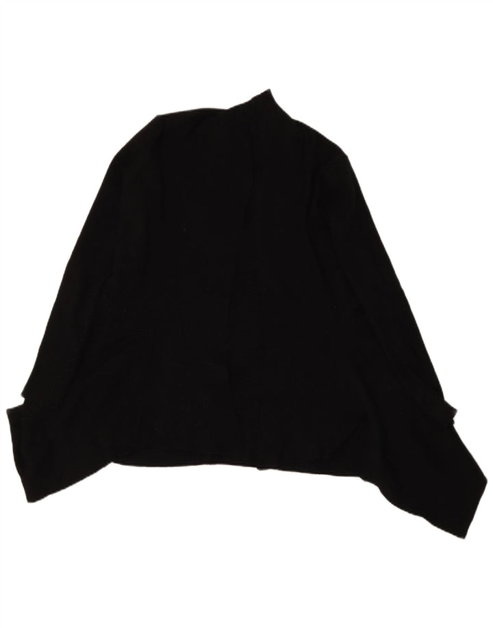 Sweter damski Zara z otwartym kardiganem UK 10, mały, czarny