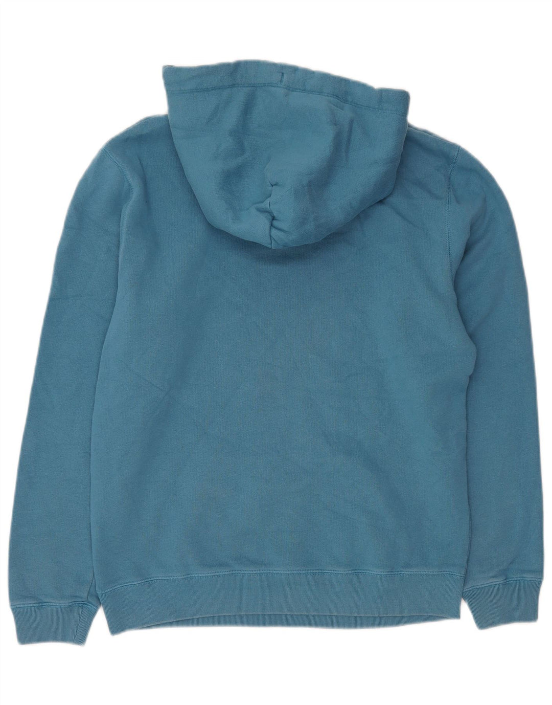 Męski sweter z kapturem i grafiką Jack Wills, średnioniebieski, bawełniany