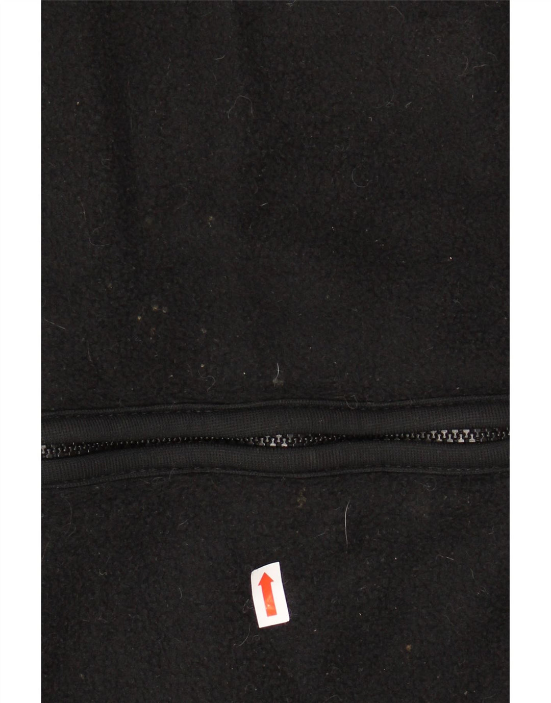 EDDIE BAUER Męska kamizelka polarowa o luźnym kroju UK 44 2XL Czarny poliester