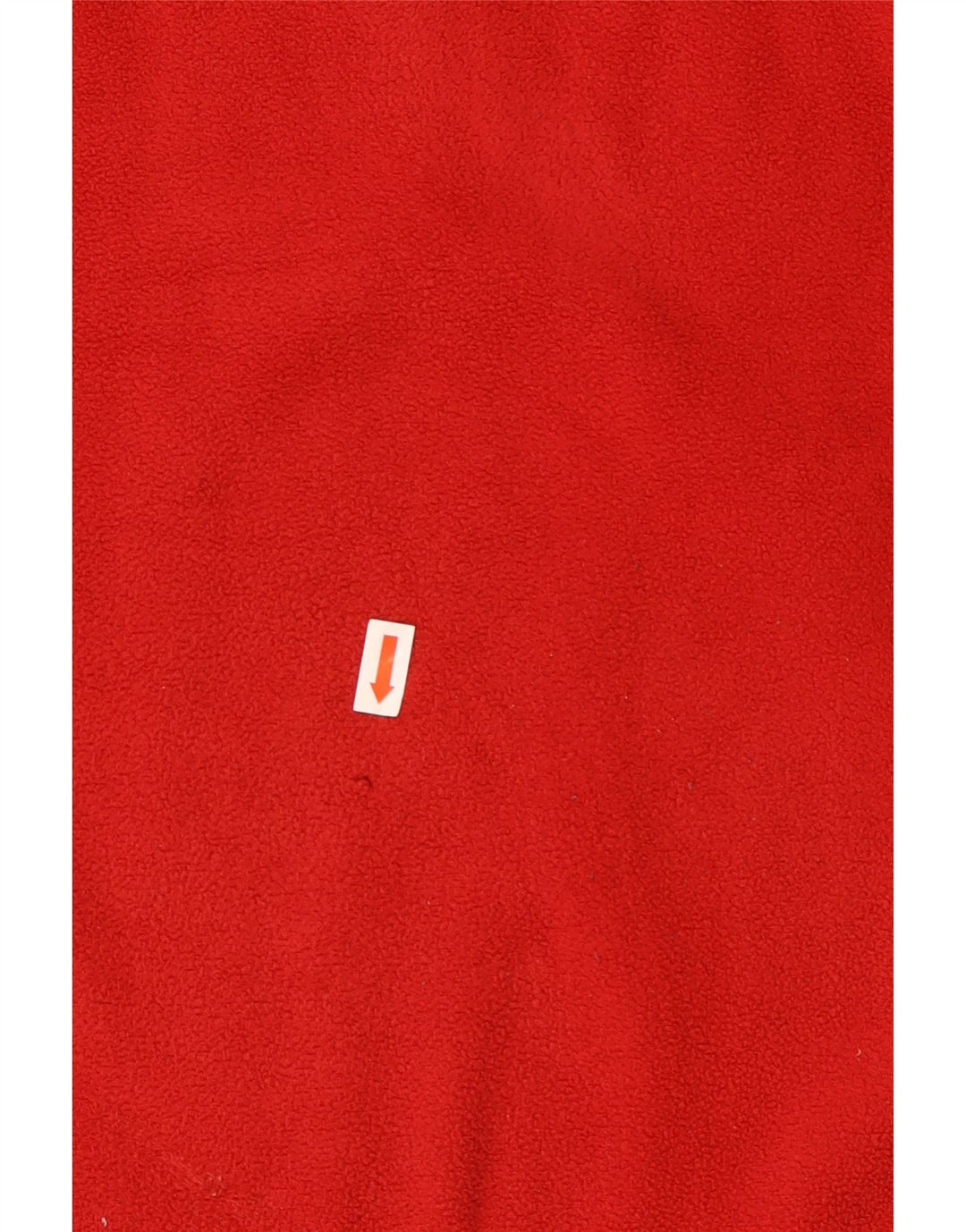 Męski sweter polarowy TOG 24 z zamkiem błyskawicznym, 2XL, czerwony poliester