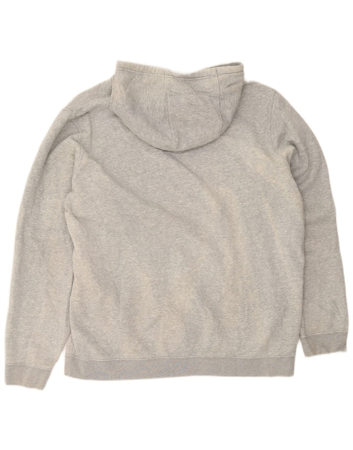 Męski sweter z kapturem Nike XL, szary, bawełniany
