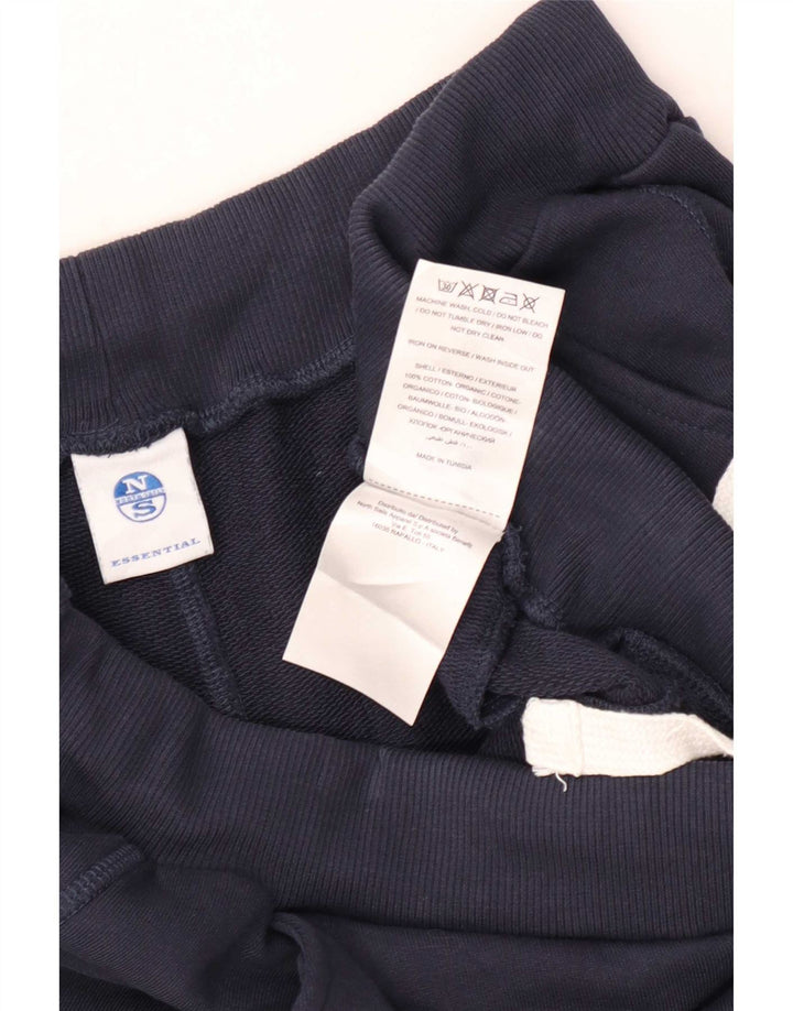 Męskie spodnie dresowe North Sails Joggers, średnio-granatowe, bawełniane