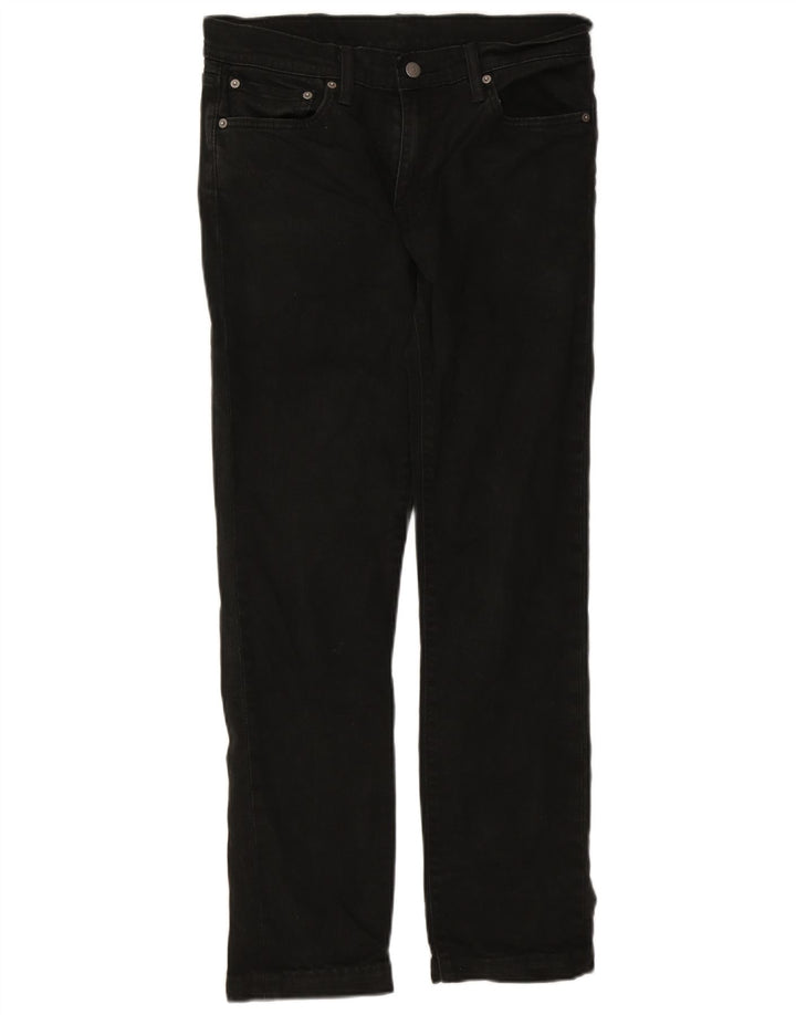 Męskie jeansy Levi's 511 Slim W32 L30 Czarna bawełna