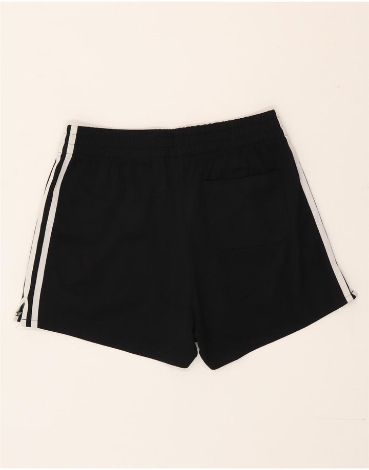Damskie spodenki sportowe Adidas UK 10, małe, czarne, poliestrowe