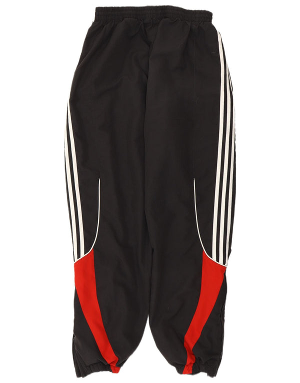 Męskie spodnie dresowe ADIDAS Joggers UK 44/46, duże czarne bloki kolorów