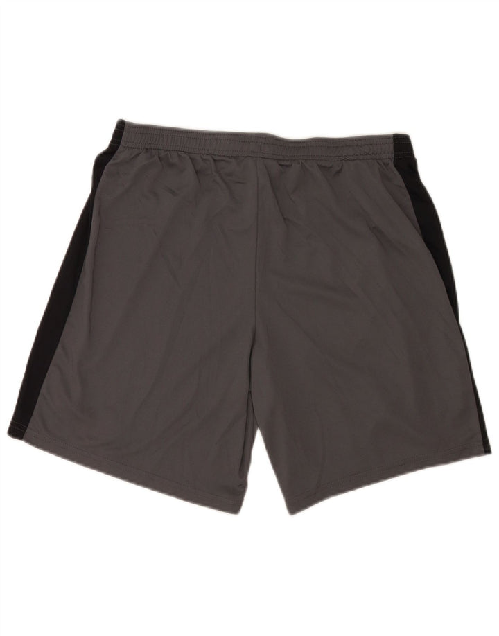 Męskie spodenki sportowe Nike Dri Fit Slim, duży szary poliester z blokami kolorów