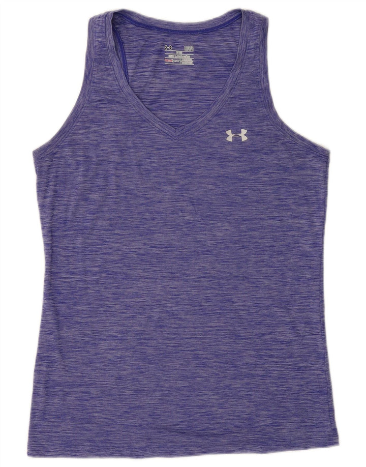 Damska kamizelka Under Armour Heat Gear Top UK 14, duża fioletowa