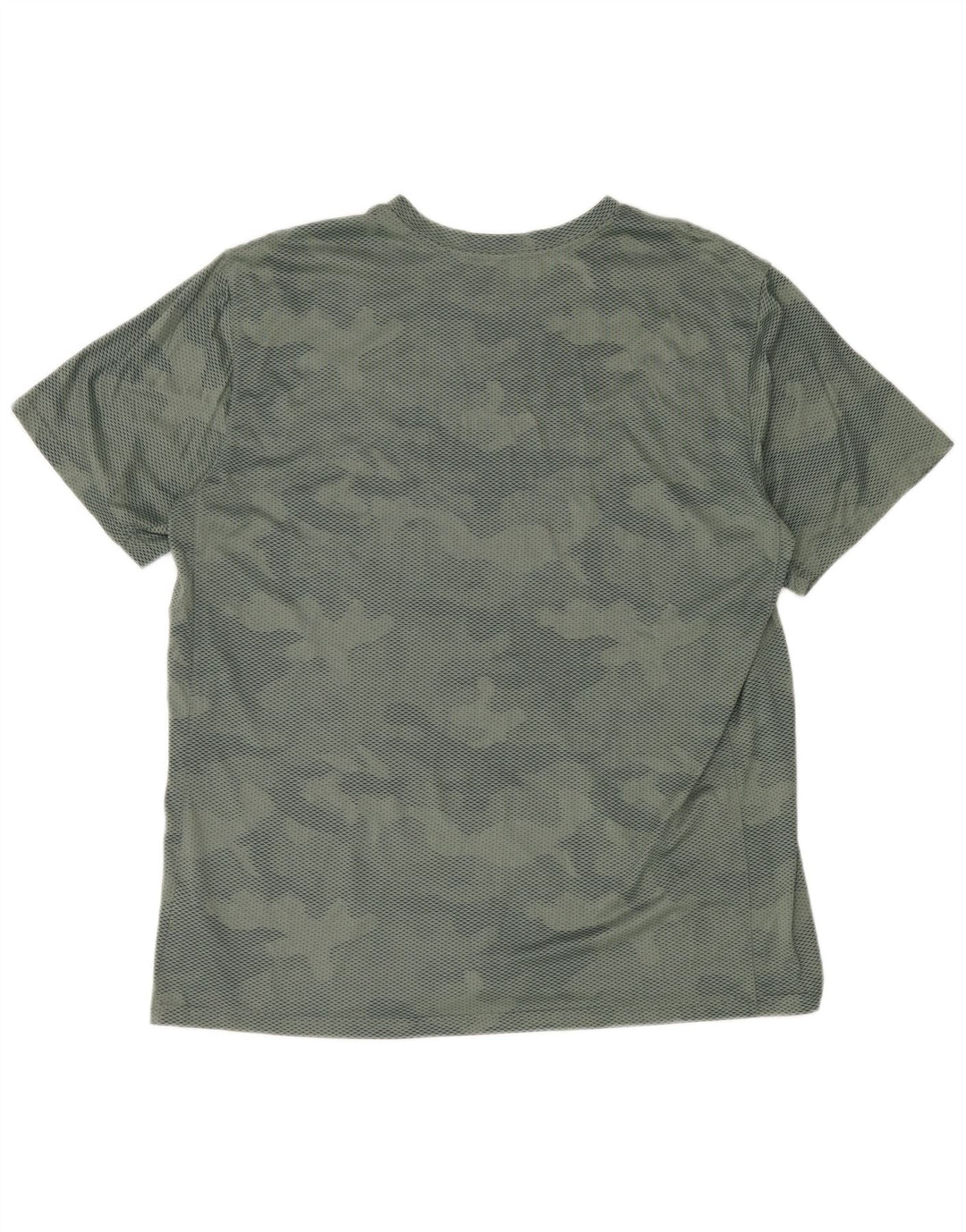Męska koszulka Nike Dri Fit Top XL, zielony kamuflaż, poliester