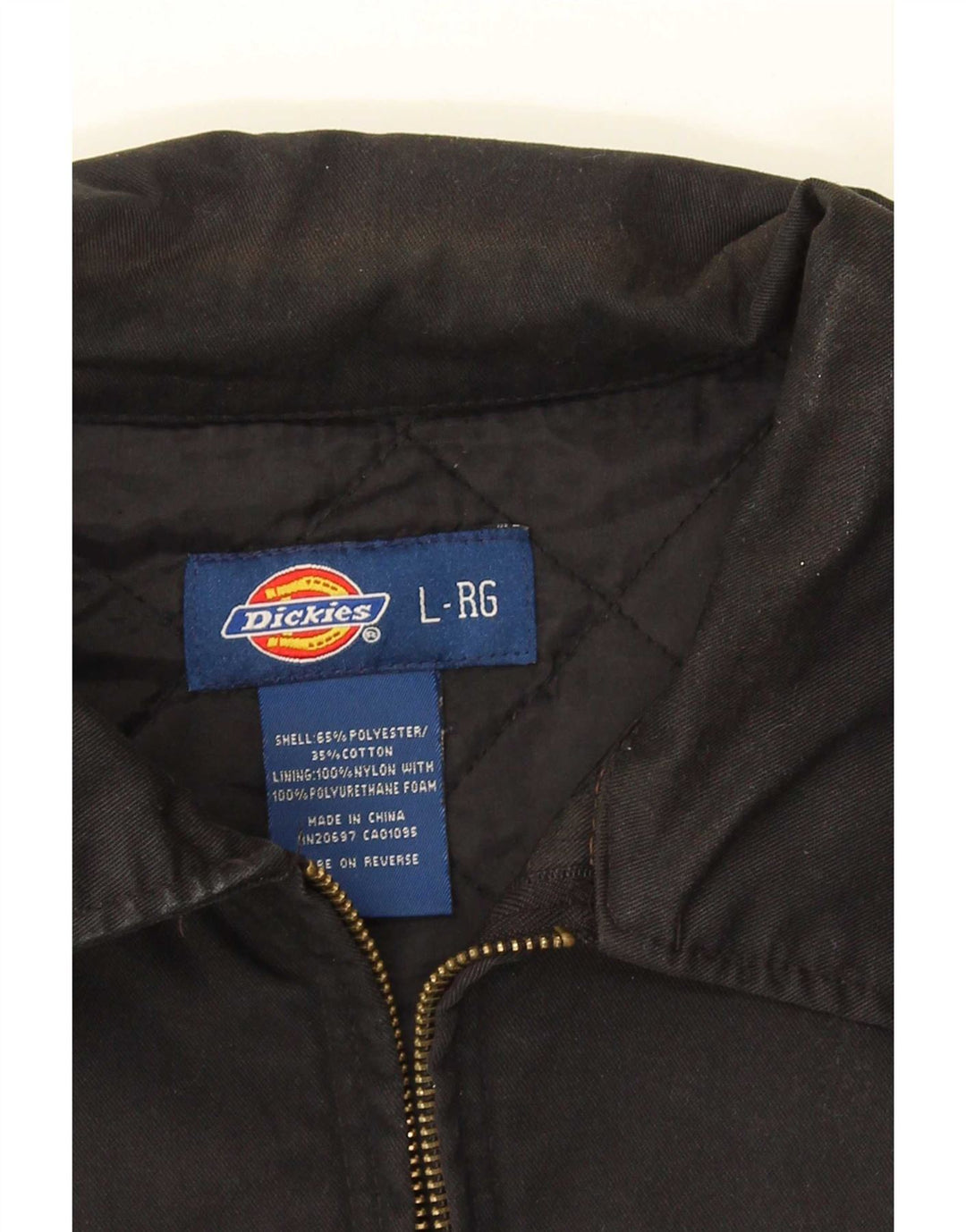 Męska kurtka bomber Dickies UK 40, duża, czarna, poliester