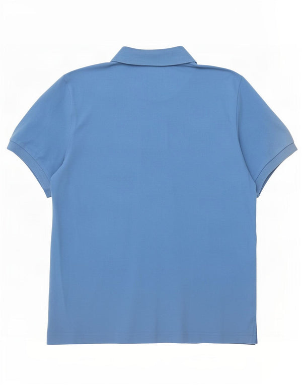 Damska koszulka polo Kappa UK 18 XL, niebieska, bawełniana