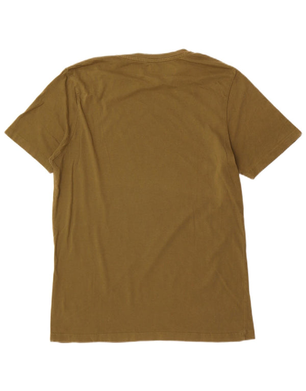 Męski T-shirt męski Jack & Jones o dopasowanym kroju, średni khaki