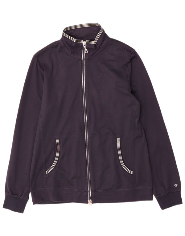 Kurtka damska Champion Easy Fit Tracksuit Top UK 14, średni granat