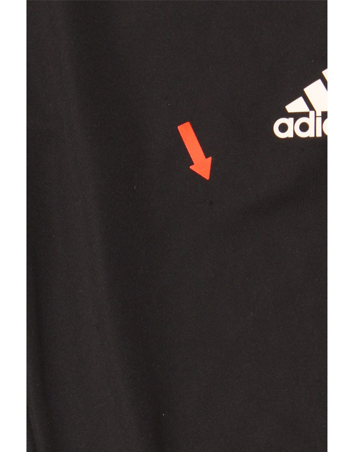 Męskie spodnie dresowe Adidas Aeroready, średni czarny poliester
