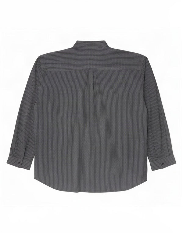Koszula męska Woodpecker Rozmiar 43/44 17 1/2 XL Szara bawełniana kratka
