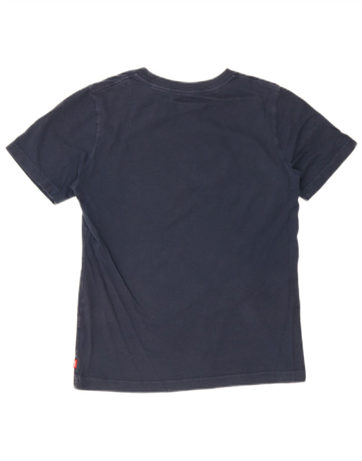 Chłopięcy T-shirt z grafiką Levi's, 15-16 lat, granatowy