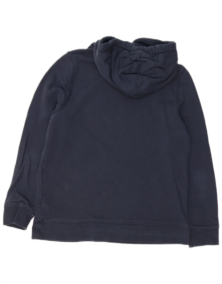 Damski sweter z kapturem i grafiką TOMMY HILFIGER UK 14, średni granatowy, bawełniany