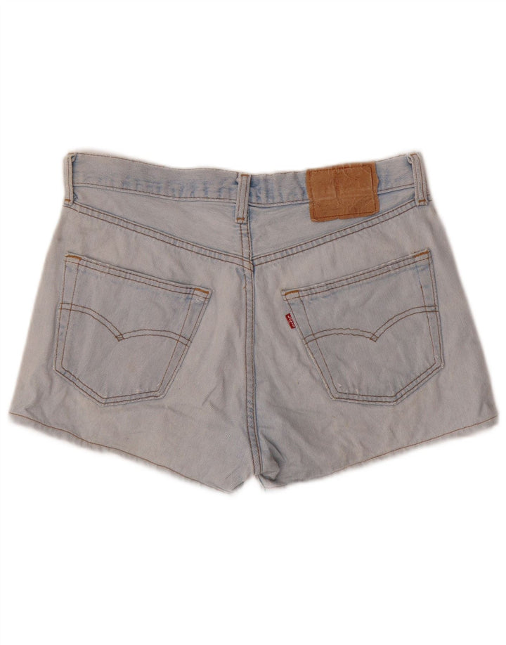 LEVI'S Womens 501 Denim Shorts W32 Medium  Blue