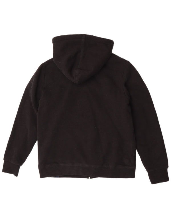 Damski sweter z kapturem i zamkiem Superdry UK 12, średni czarny, bawełniany