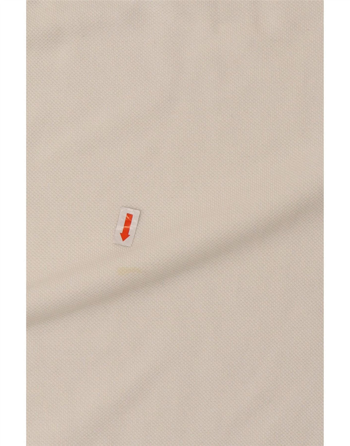 Męska koszulka polo NORTH SAILS 2XL, biała, bawełniana w bloki kolorów