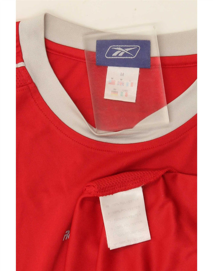 Męska kamizelka Reebok Top, średni czerwony poliester