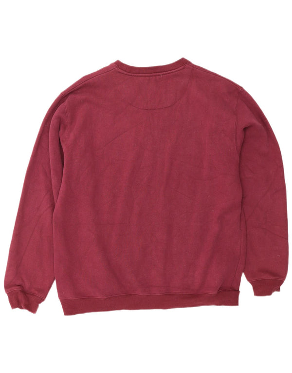 Damska bluza dresowa GABICCI UK 14, średnia, bordowa bawełna