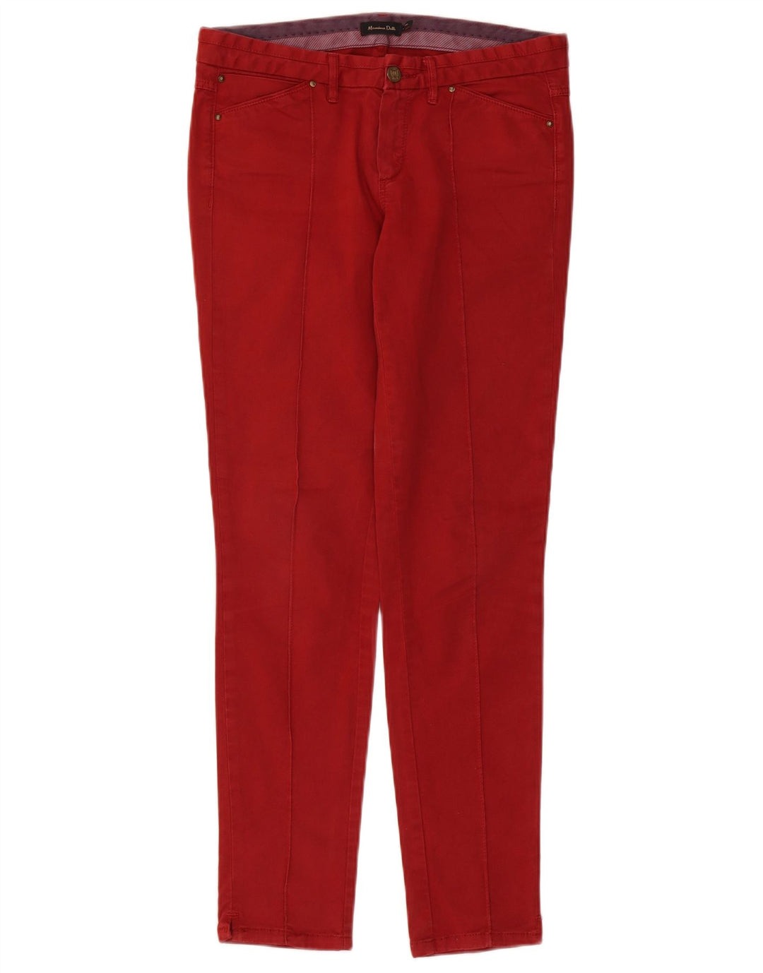 Jeansy damskie Massimo Dutti EU 38 Small W28 L30 Czerwone