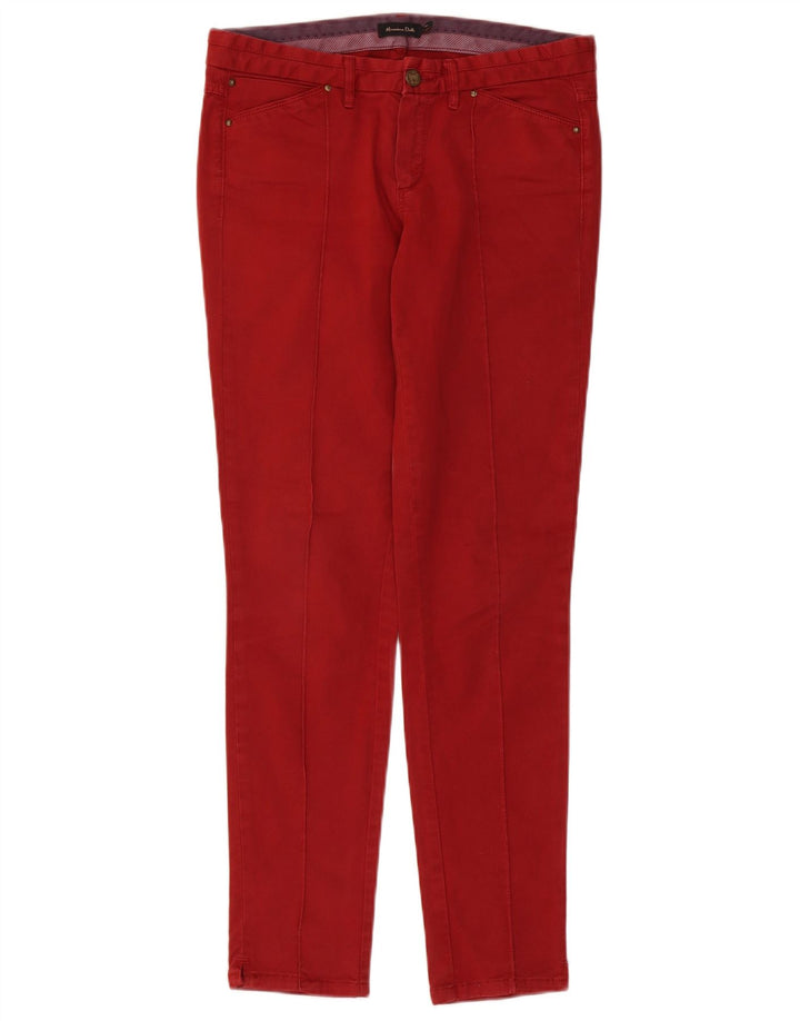 Jeansy damskie Massimo Dutti EU 38 Small W28 L30 Czerwone