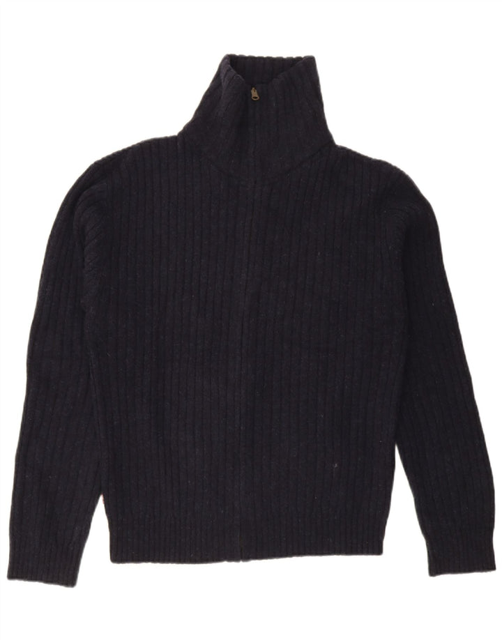 Męski sweter rozpinany Levi's XL granatowy z owczej wełny