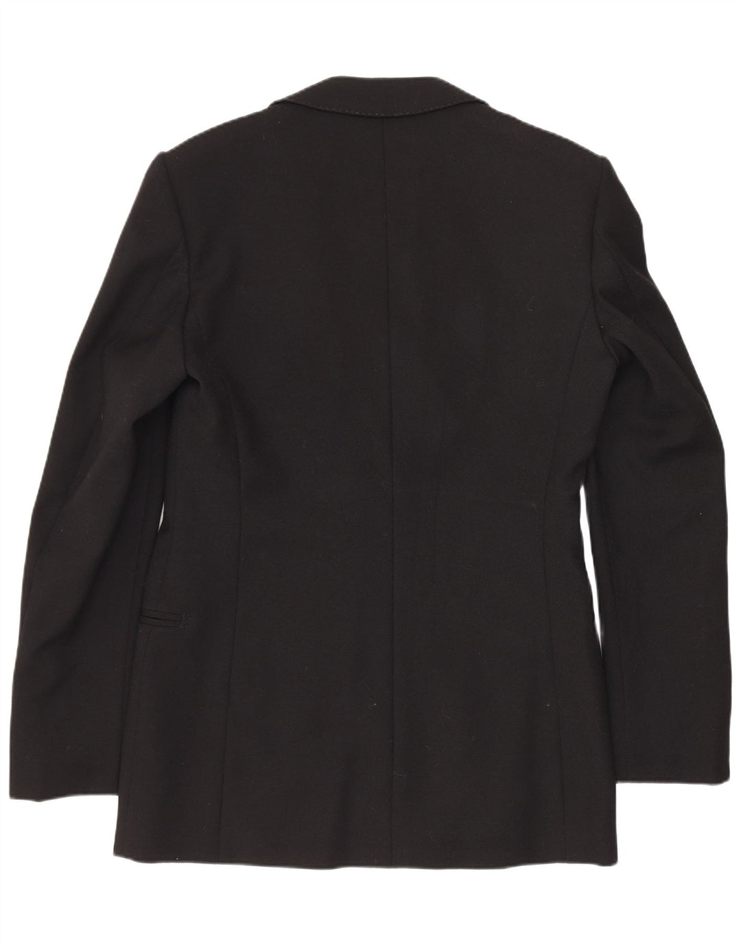 Vintage męska marynarka zapinana na 1 guzik UK 36 Small Black Classic