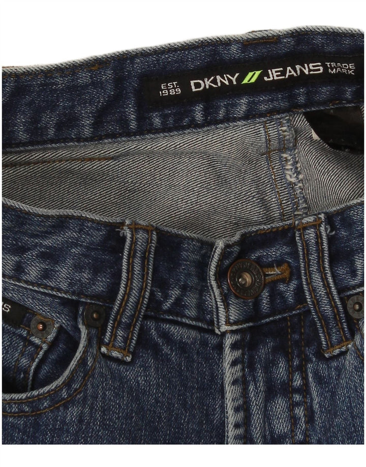 Dżinsy damskie Dkny W28 L30 granatowe
