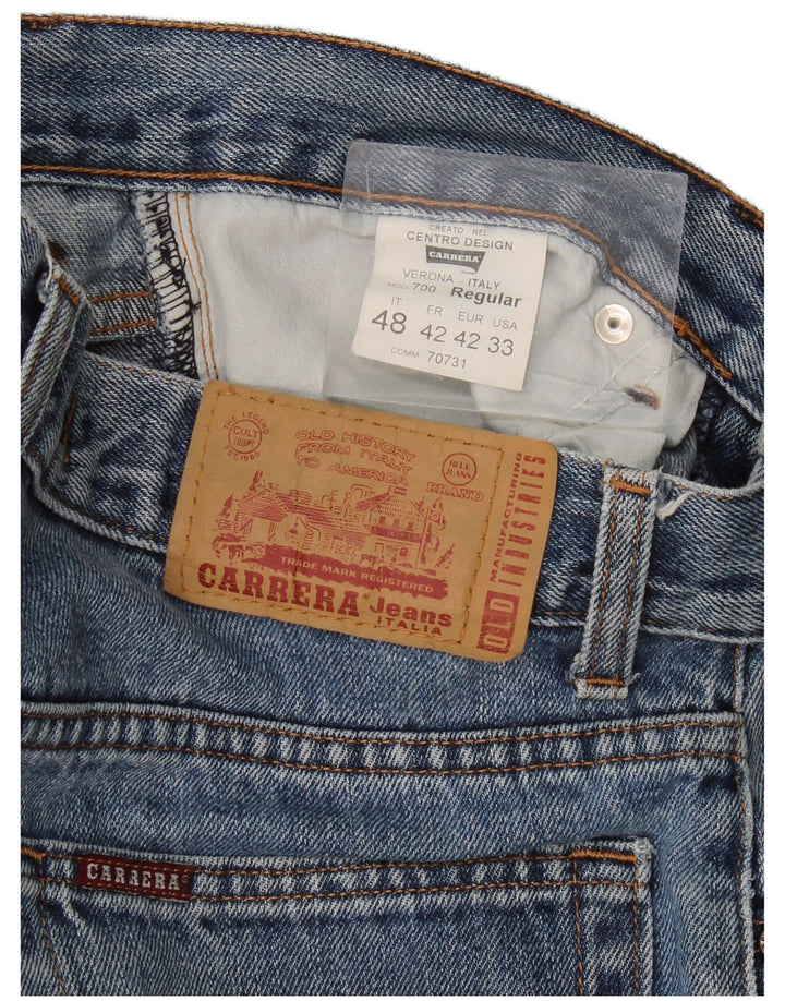Męskie jeansy Carrera 700 Straight W33 L29 Niebieskie bawełniane