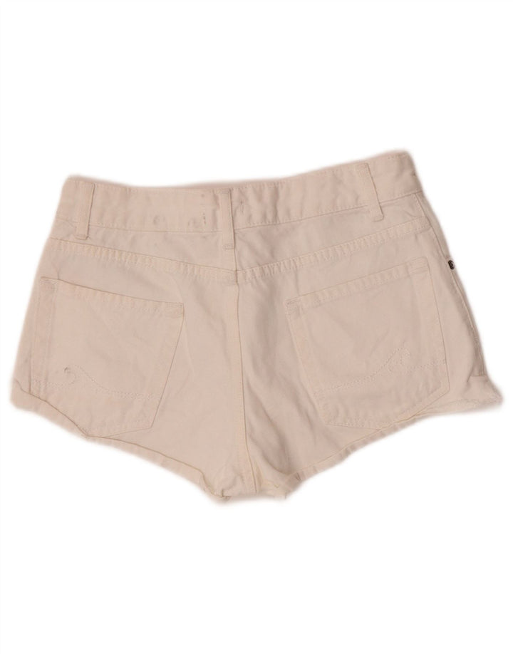 Damskie spodnie dżinsowe Roxy, małe, W26, biała bawełna