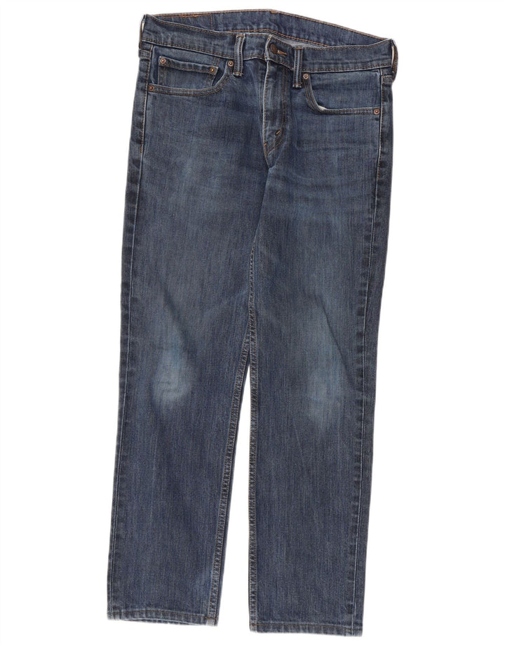 Męskie jeansy Levi's 511 Slim W32 L30 Niebieska bawełna